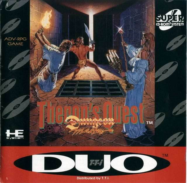 Dungeon Master: Theron's Quest [Super CD] (TurboGrafx-16) - Game Manual Only