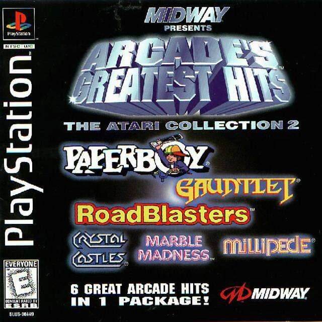 Midway Presents Arcade's Greatest Hits: The Atari Collection 2 (Playstation) - Game Manual Only