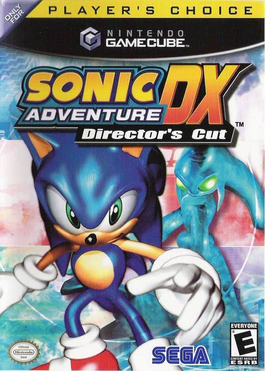 Sonic Adventure DX: Director's Cut (Player's Choice) (Gamecube) - Game Manual Only