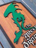 The Green Dragon Inn Sign