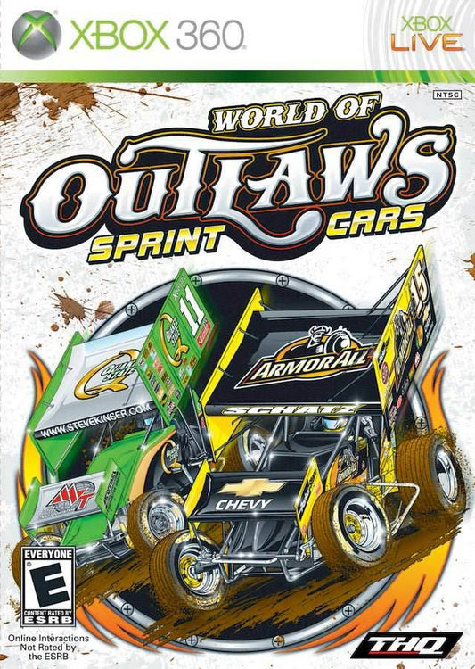 World of Outlaws: Sprint Cars (Xbox 360) - Game Manual Only