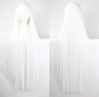 100cm Cosplay Straight Wig – Long Dyeable Party Wig | 18 Colors