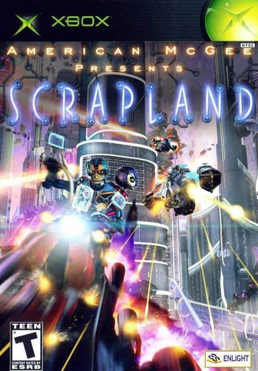 American McGee Presents Scrapland (Xbox) - Game Manual Only