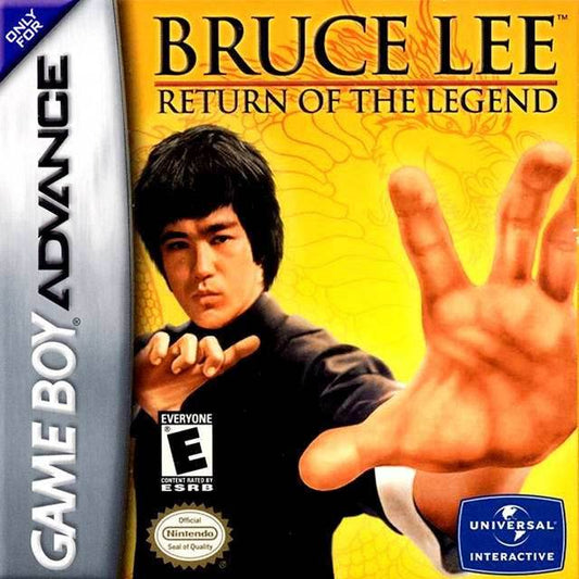 Bruce Lee: Return of the Legend (Gameboy Advance) - Game Manual Only