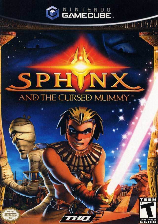 Sphinx and the Cursed Mummy (Gamecube) - Game Manual Only