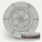 Captains Wheel Drink Coasters