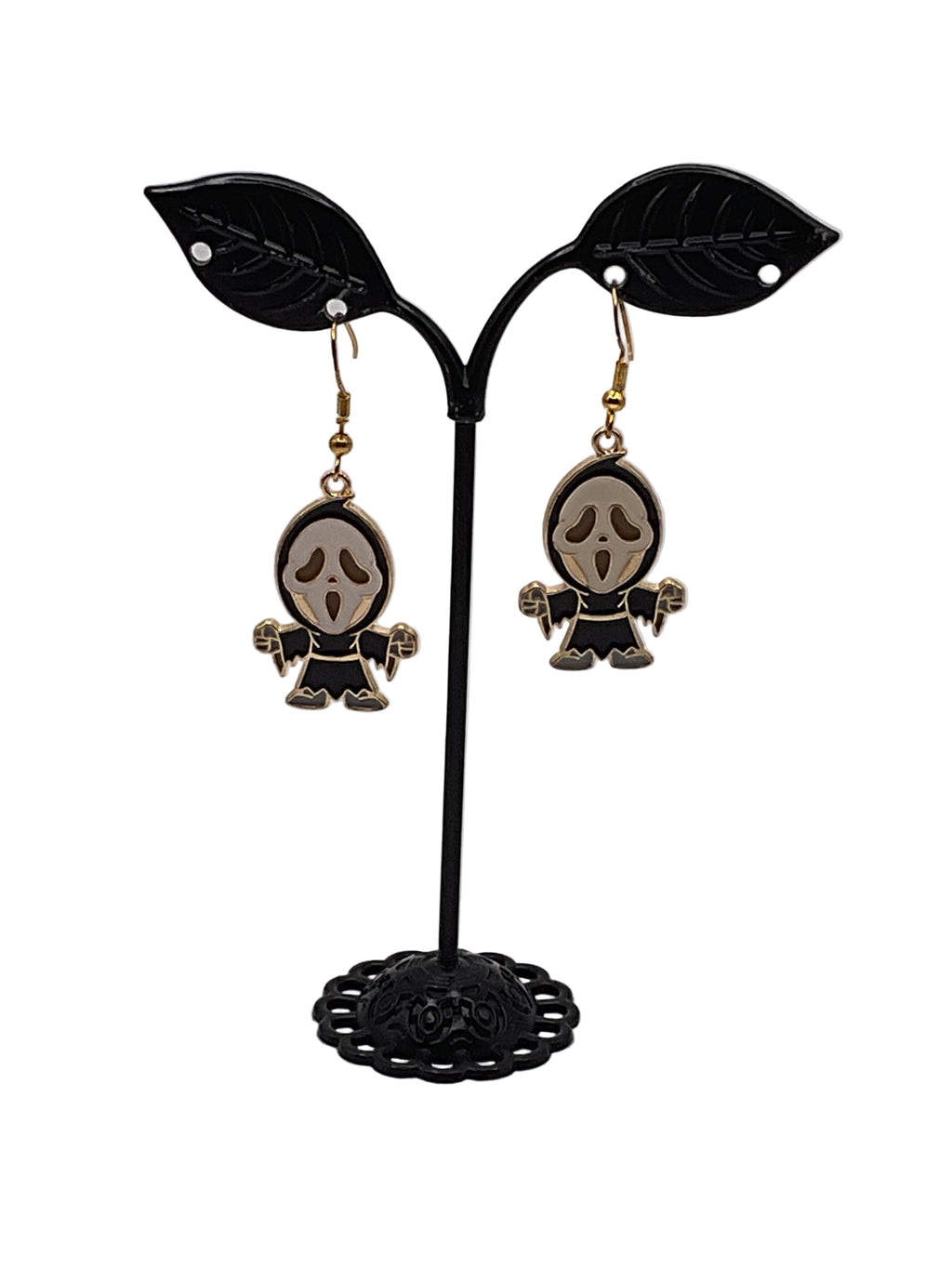 Horror Film Small Character Earrings