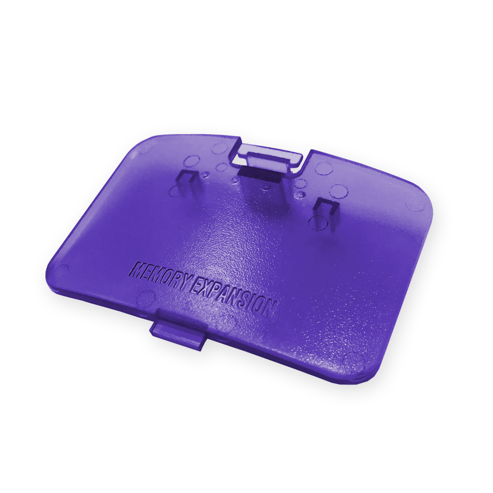 N64 Expansion Port Cover - Black Replacement Lid
