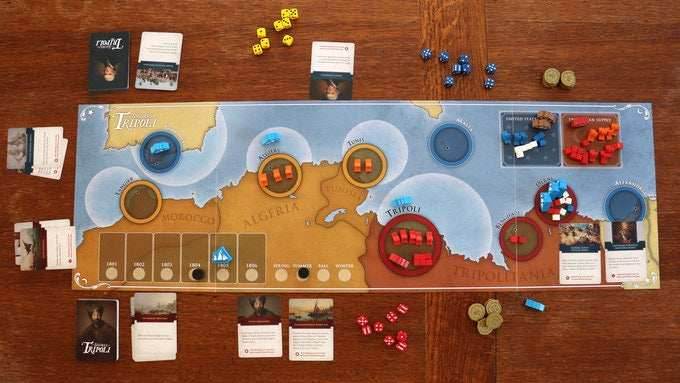 The Shores of Tripoli Board Game - 