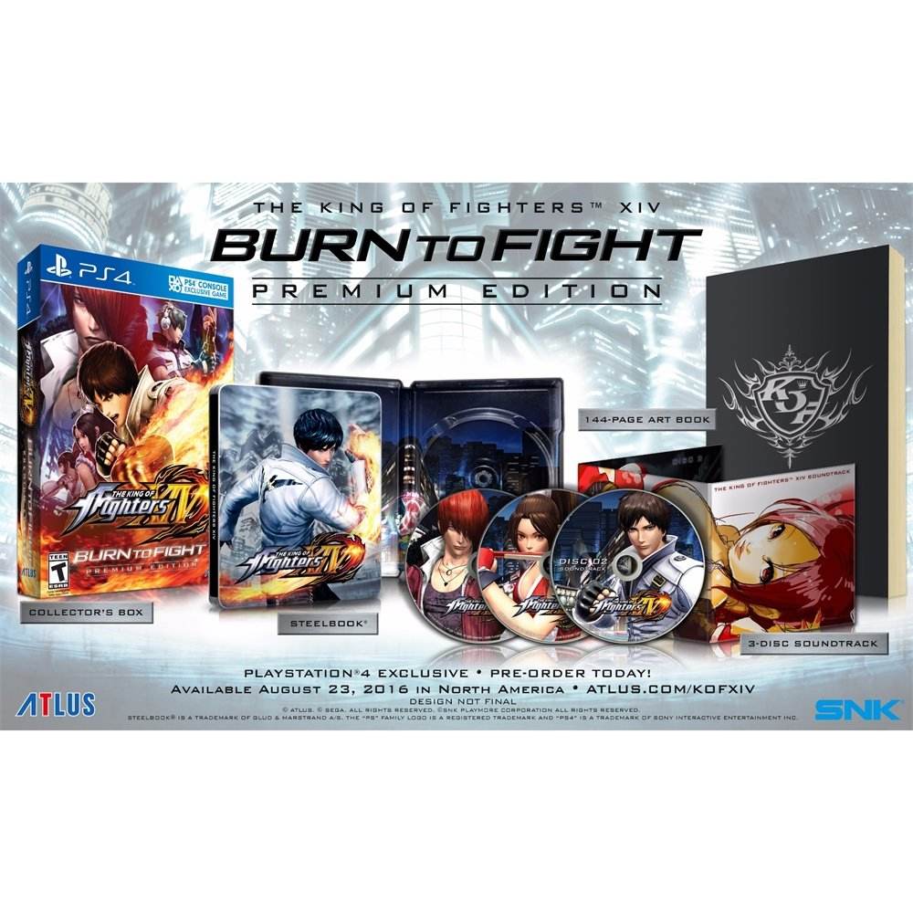 The King of Fighters XIV (Premium Edition) (PlayStation 4) - Game Manual Only