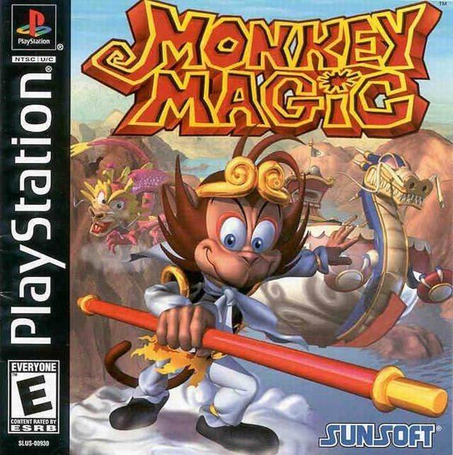 Monkey Magic (Playstation) - Game Manual Only