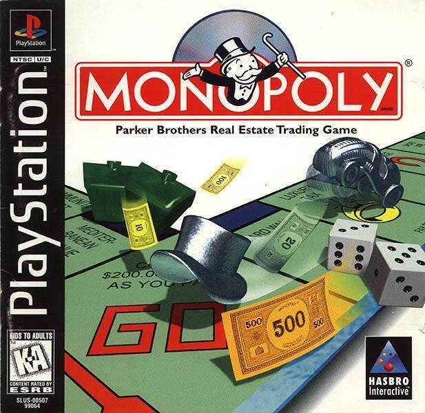 Monopoly (Playstation) - Game Manual Only