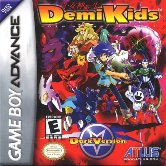 DemiKids: Dark Version (Gameboy Advance) - Game Manual Only