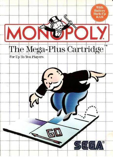 Monopoly (Sega Master System) - Game Manual Only