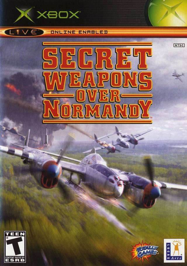 Secret Weapons Over Normandy (Xbox) - Game Manual Only