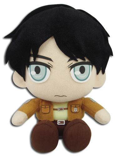 ATTACK ON TITAN - EREN SITTING POSE PLUSH - 