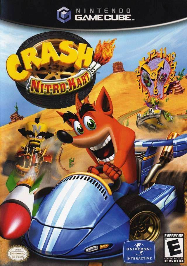Crash Nitro Kart (Gamecube) - Game Manual Only