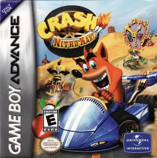 Crash Nitro Kart (Gameboy Advance) - Game Manual Only