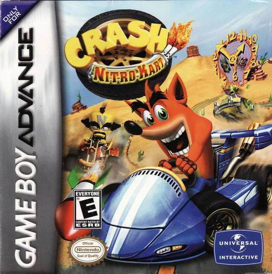 Crash Nitro Kart (Gameboy Advance) - Game Manual Only