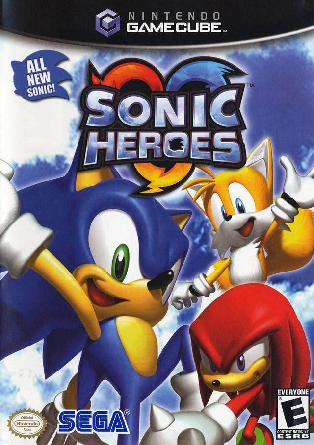Sonic Heroes (Gamecube) - Game Manual Only