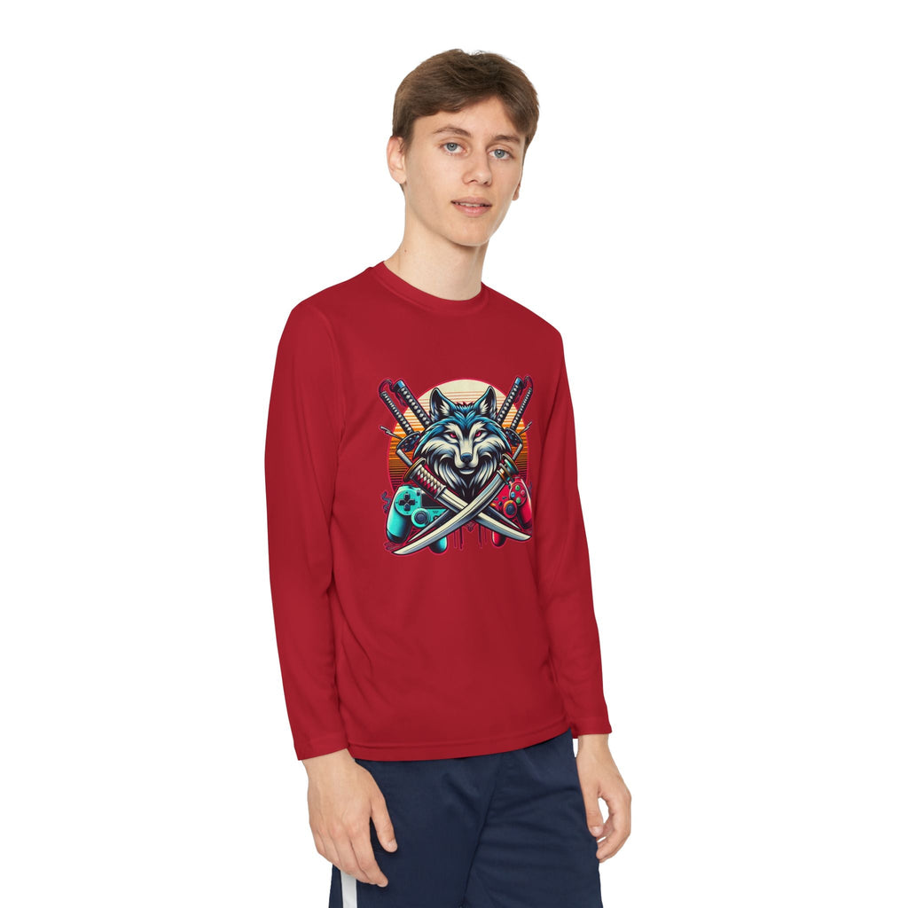Xp wolf gamer long sleeve shirt