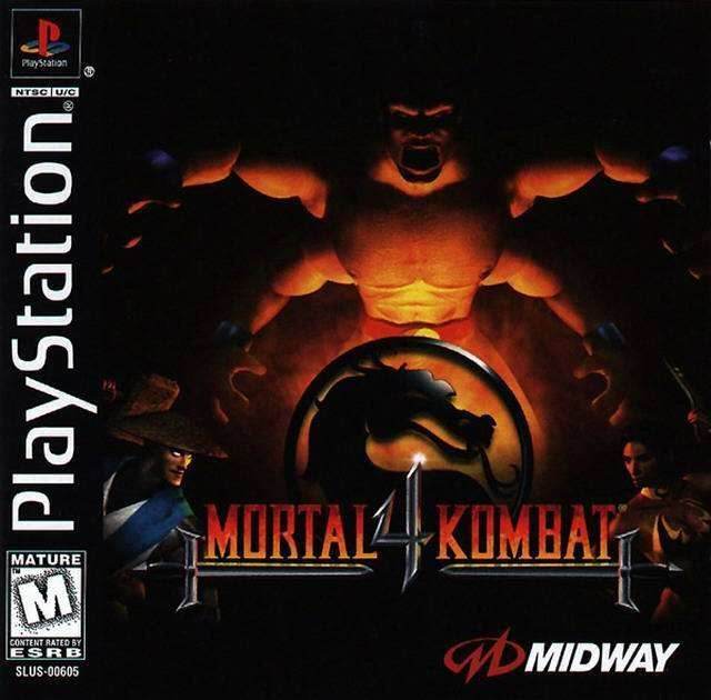 Mortal Kombat 4 (Playstation) - Game Manual Only