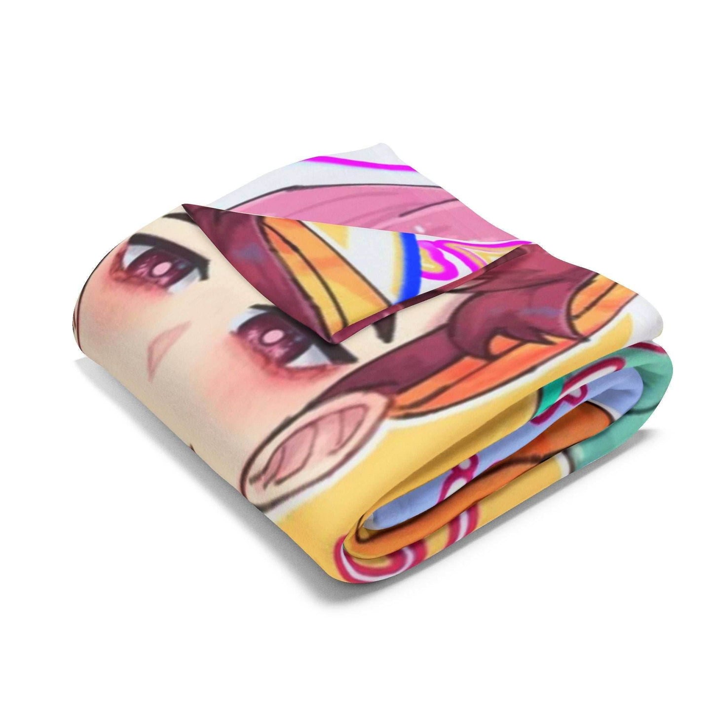 Anime-Inspired kpop boys Fleece Blanket, Cozy Throw Blanket, Personalized Gift, Home Decor, Unique Anime Blanket - 30'' × 40''