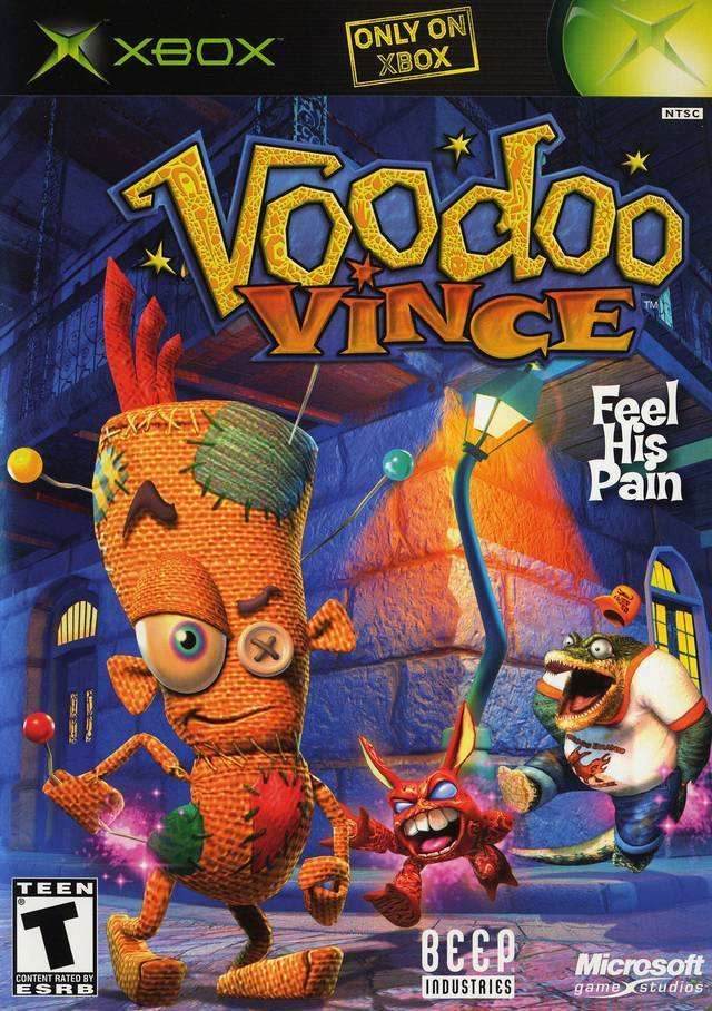 Voodoo Vince (Xbox) - Game Manual Only