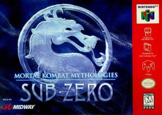 Mortal Kombat Mythologies: Sub-Zero (Nintendo 64) - Game Manual Only