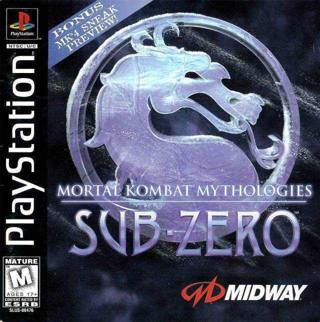 Mortal Kombat Mythologies: Sub-Zero (Playstation) - Game Manual Only