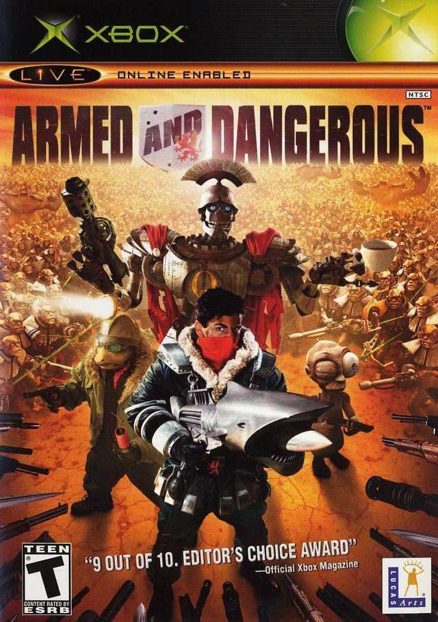 Armed and Dangerous (Xbox) - Game Manual Only