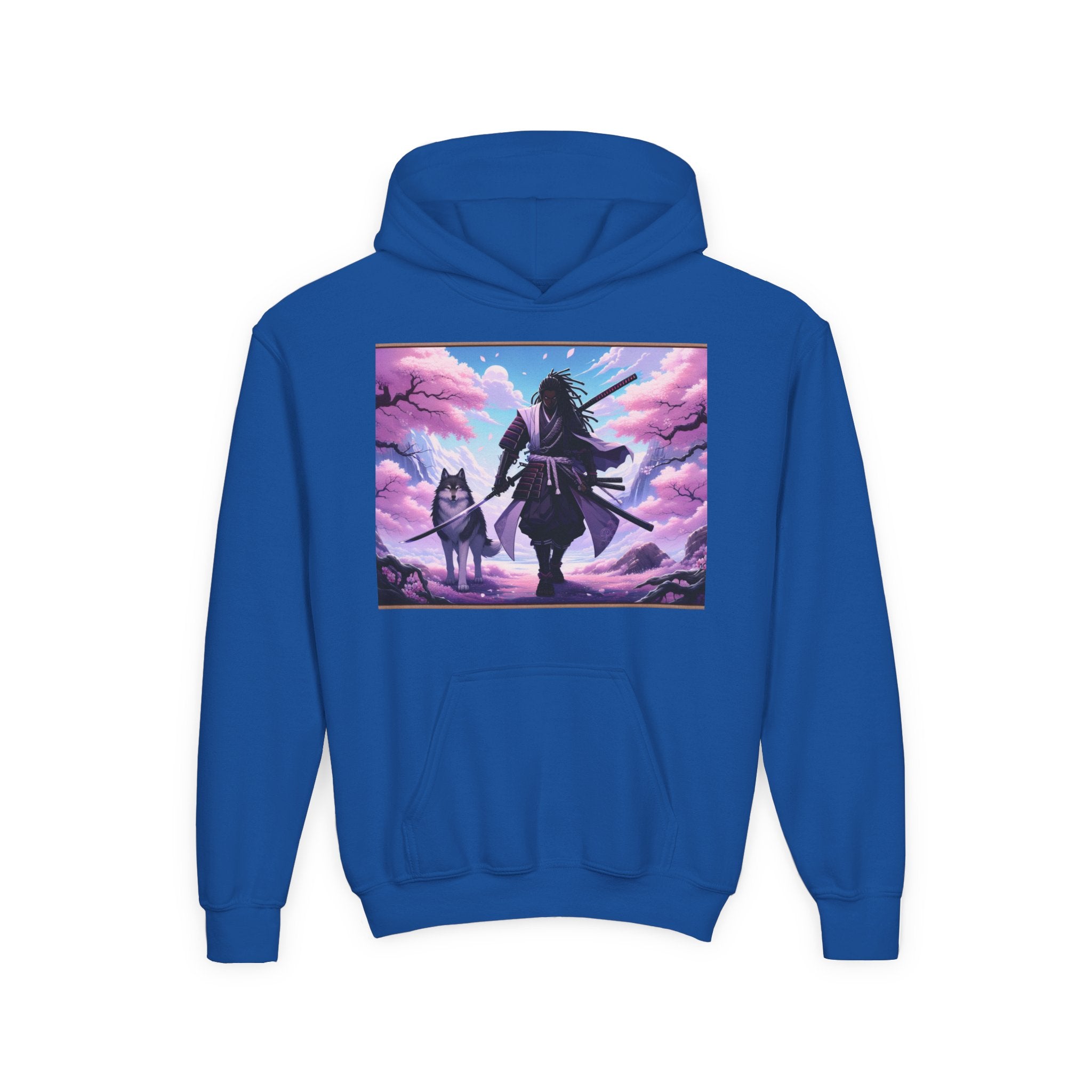 Walking The Wolves to Battle Youth Hooded Sweatshirt