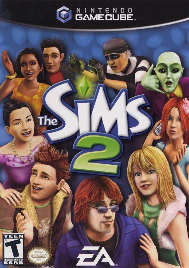 The Sims 2 (Gamecube) - Game Manual Only