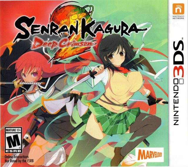 Senran Kagura 2: Deep Crimson (Nintendo 3DS) - Game Manual Only