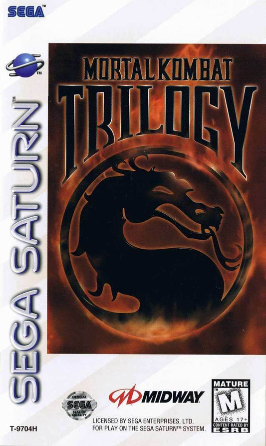 Mortal Kombat Trilogy (Sega Saturn) - Game Manual Only