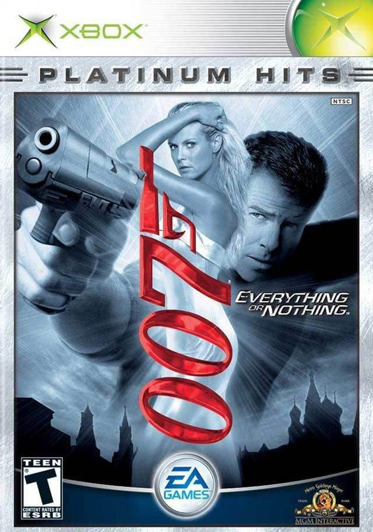 007: Everything Or Nothing (Platinum Hits) (Xbox) - Game Manual Only