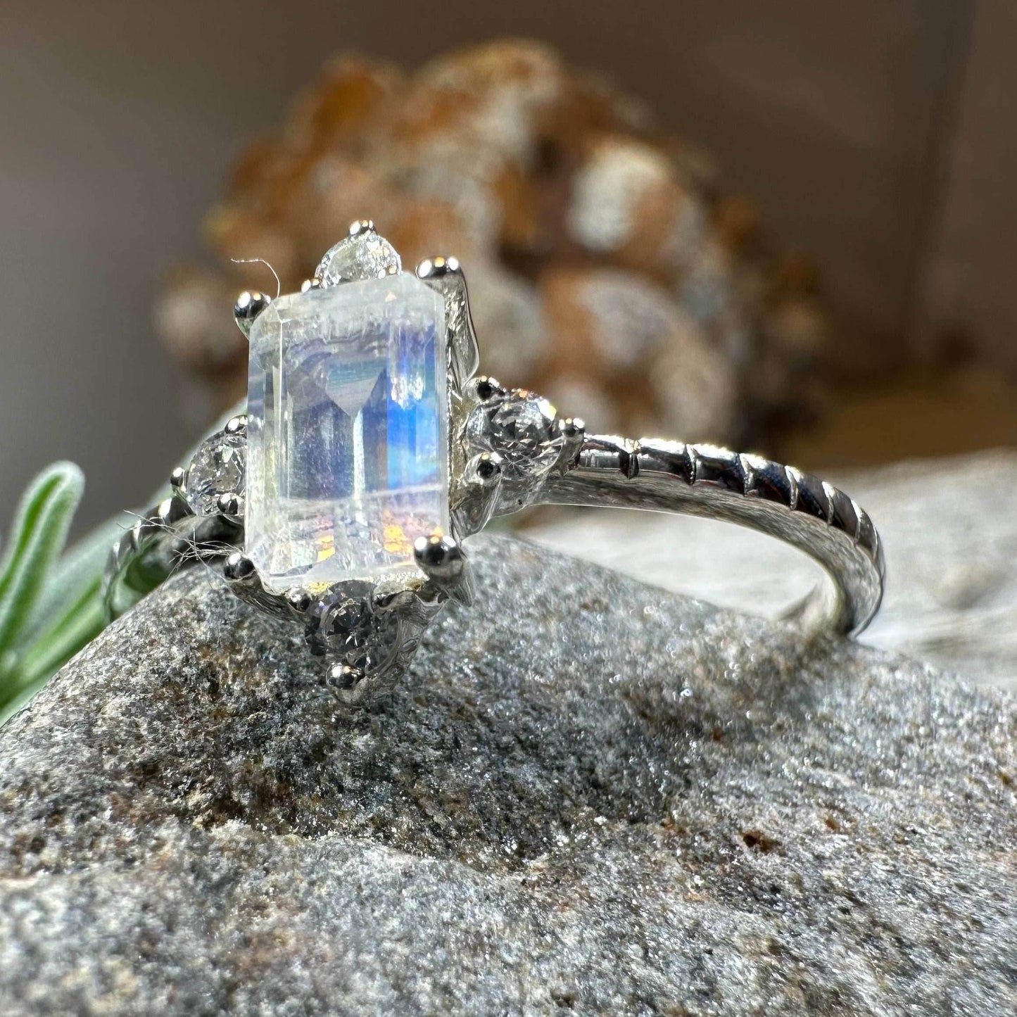 Clarissa Moonstone Ring - 5