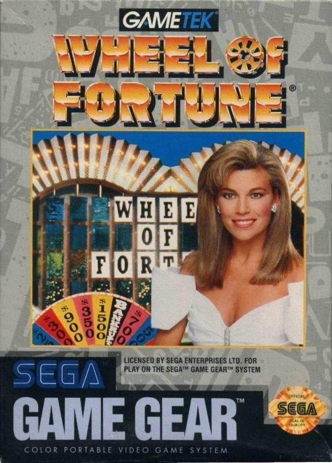 Wheel of Fortune (Sega Game Gear) - Game Manual Only