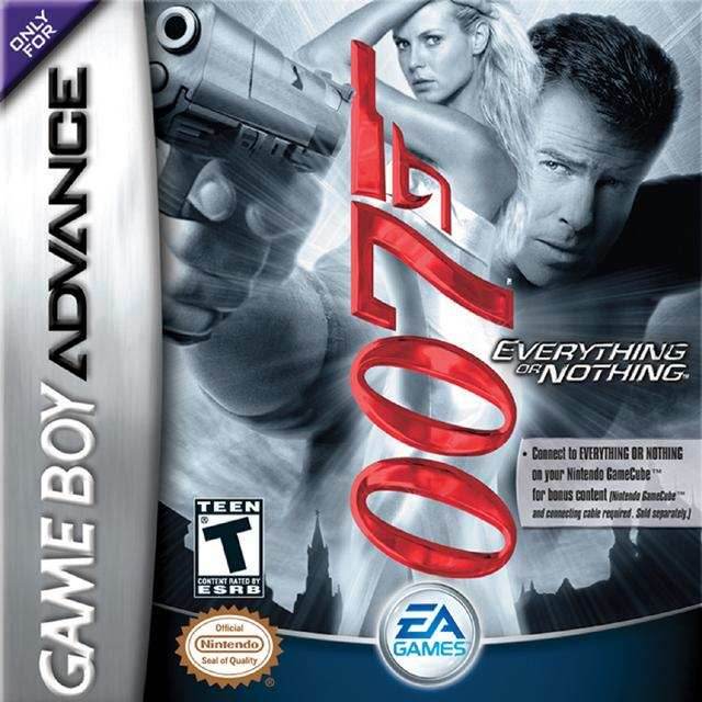 007: Everything Or Nothing (Gameboy Advance) - Game Manual Only