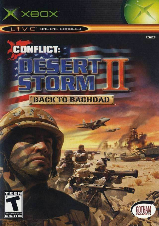 Conflict: Desert Storm II - Back To Baghdad (Xbox) - Game Manual Only