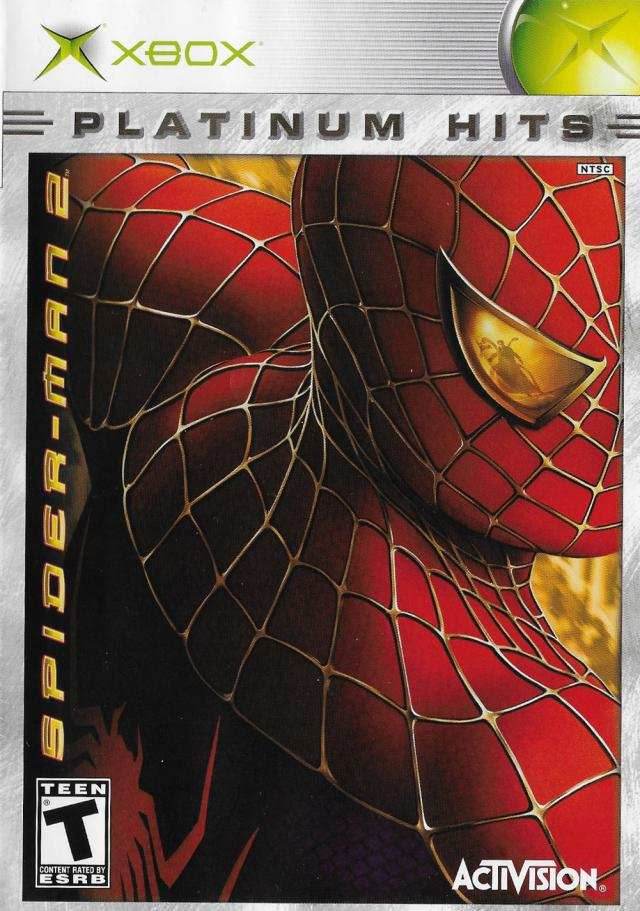 Spider-Man 2 (Platinum Hits) (Xbox) - Game Manual Only