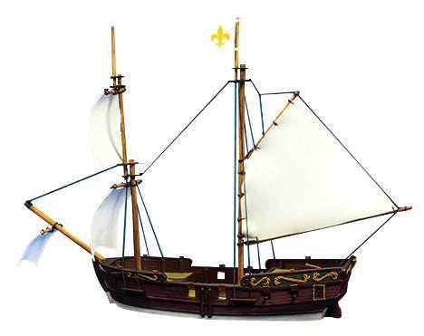 Blood & Plunder: Brigantine Ship (Resin) - 