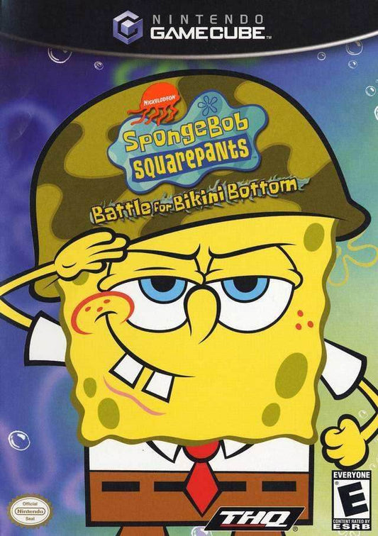 SpongeBob SquarePants Battle For Bikini Bottom (Gamecube) - Game Manual Only