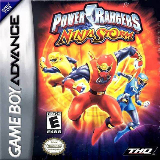Power Rangers Ninja Storm (Gameboy Advance) - Game Manual Only