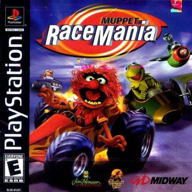 Muppet RaceMania (Playstation) - Game Manual Only
