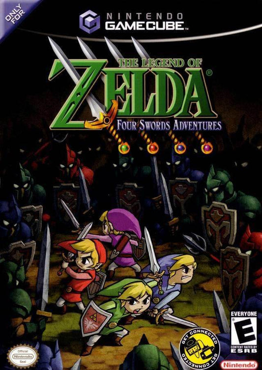 The Legend of Zelda: Four Swords Adventure (Gamecube) - Game Manual Only