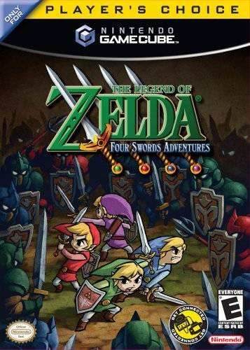 The Legend of Zelda: Four Swords Adventure (Player's Choice) (Gamecube) - Game Only