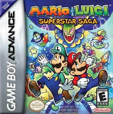 Mario & Luigi: Superstar Saga (Gameboy Advance) - Game Manual Only