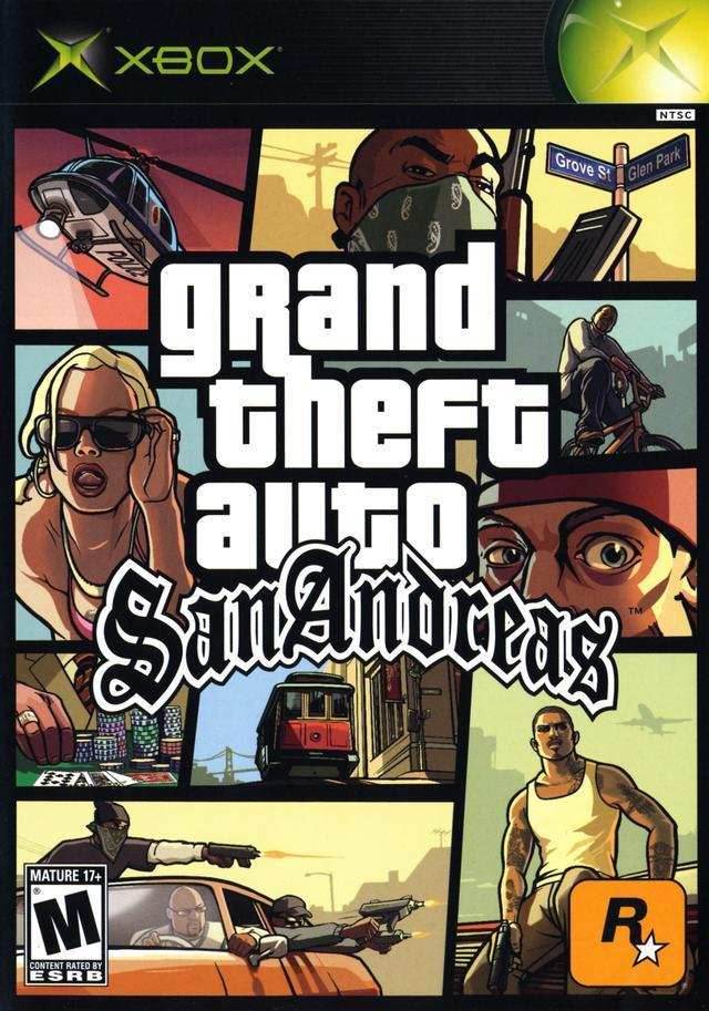 Grand Theft Auto: San Andreas (Xbox) - Game Manual Only