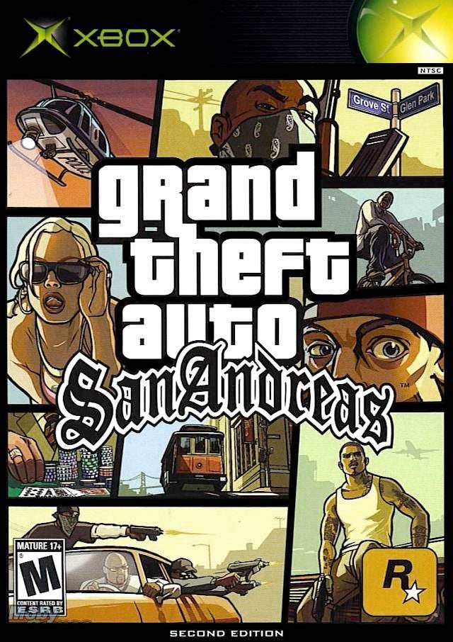 Grand Theft Auto: San Andreas (Second Edition) (Xbox) - Game Manual Only